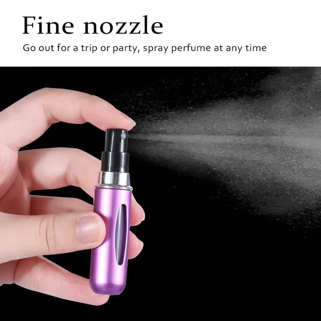 Mini Perfume Bottle With Spray - Beauty & Health - 3