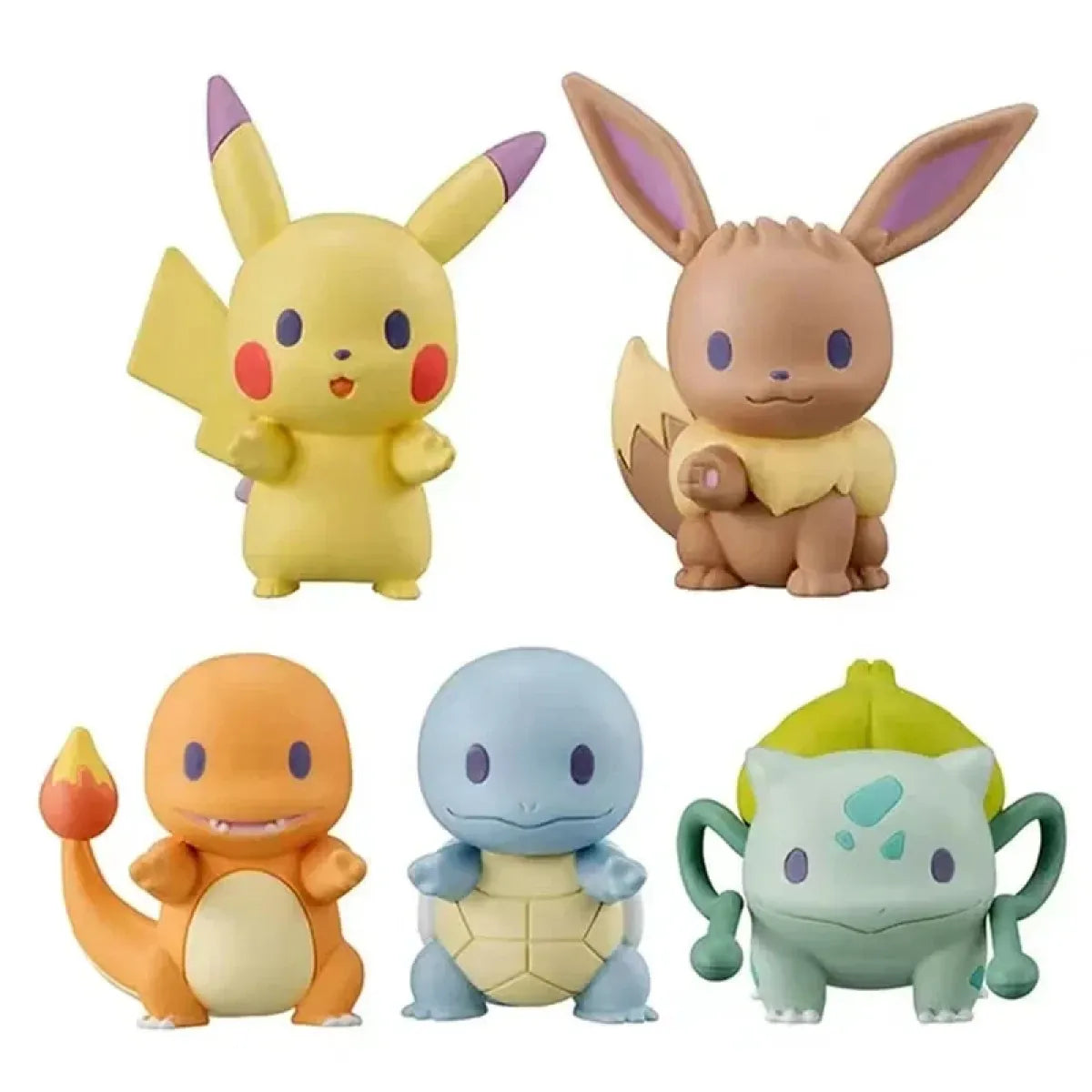 Mini Pokemon Kawaii Figurine Set – 5pcs - Figurines - Figurine - 1