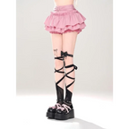 Fairy Kei Ruffle Mini Skirt - Bottoms - Skirt - 12