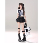 Fairy Kei Ruffle Mini Skirt - Bottoms - Skirt - 16