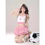 Fairy Kei Ruffle Mini Skirt - Bottoms - Skirt - 29