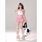 Fairy Kei Ruffle Mini Skirt - Bottoms - Skirt - 31