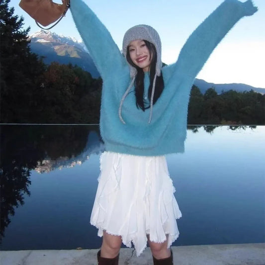 Fairycore Lace Ruffle Tulle Mini Skirt - Bottoms - Skirts - 1