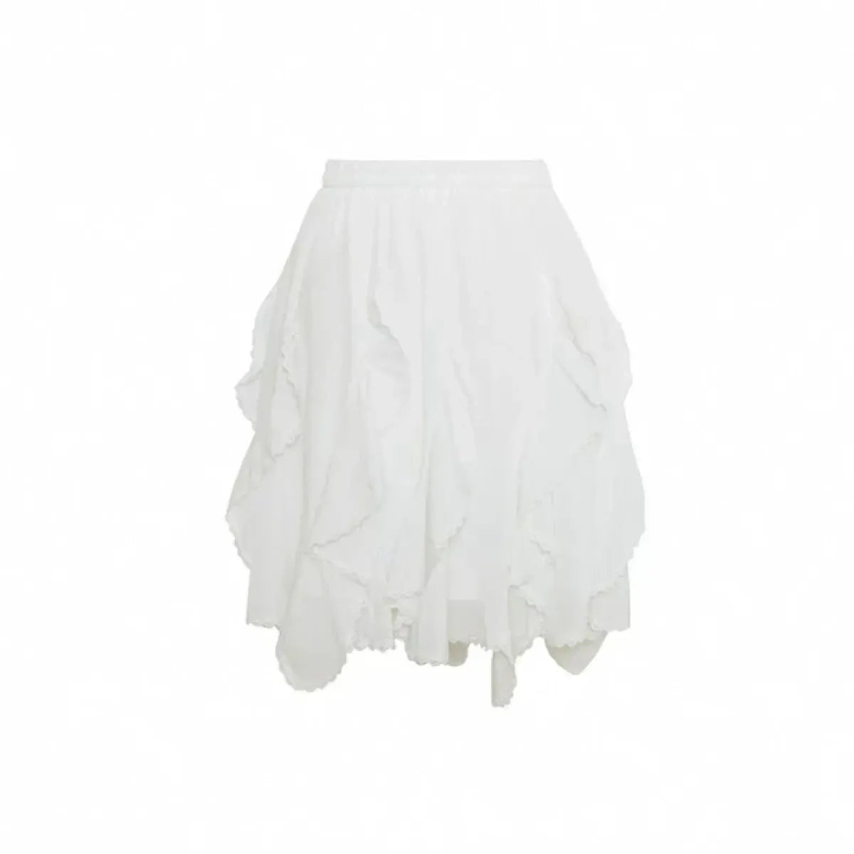 Fairycore Lace Ruffle Tulle Mini Skirt - Bottoms - Skirts - 6