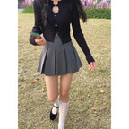 Harajuku Pleated Mini Skirt - Bottoms - Mini Skirts - 1