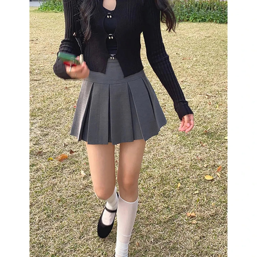 Harajuku Pleated Mini Skirt - Bottoms - Mini Skirts - 8