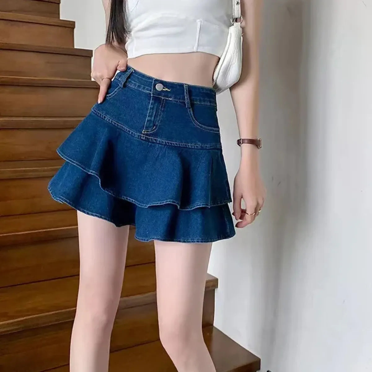 Harajuku Ruffle Mini Skirt - Bottoms - Mini Skirts - 6