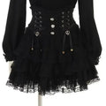 Fairycore Lace Bandage Mini Skirt - Bottoms - Mini Skirt - 7