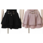 Fairycore Lace Bandage Mini Skirt - Bottoms - Mini Skirt - 1