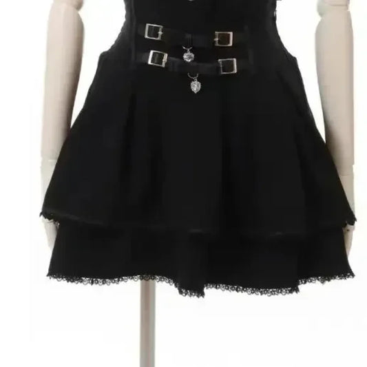Fairycore Lace Bandage Mini Skirt - Best Sellers - Mini Skirt - 5