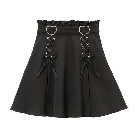 Harajuku Slim Fit Mini Skirt - Bottoms - Mini Skirt - 1