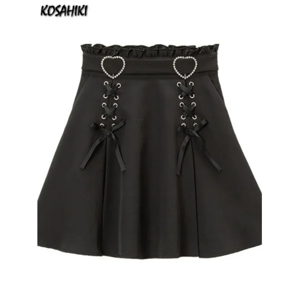 Harajuku Slim Fit Mini Skirt - Bottoms - Mini Skirt - 10