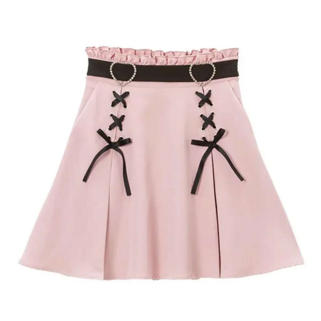 Harajuku Slim Fit Mini Skirt - Bottoms - Mini Skirt - 12