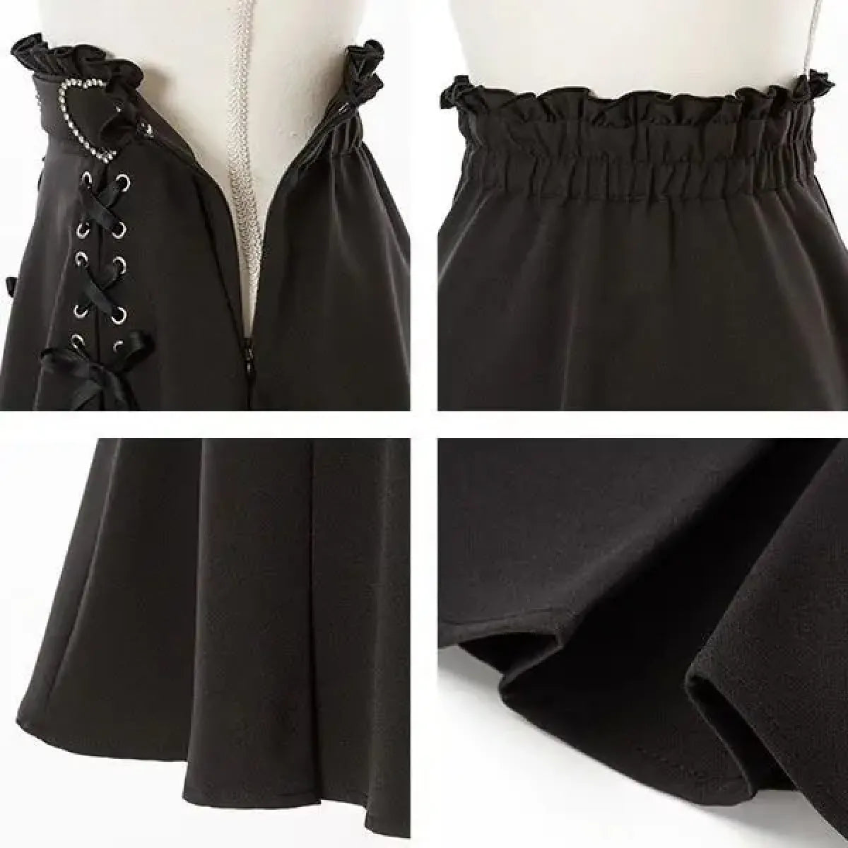 Harajuku Slim Fit Mini Skirt - Bottoms - Mini Skirt - 9