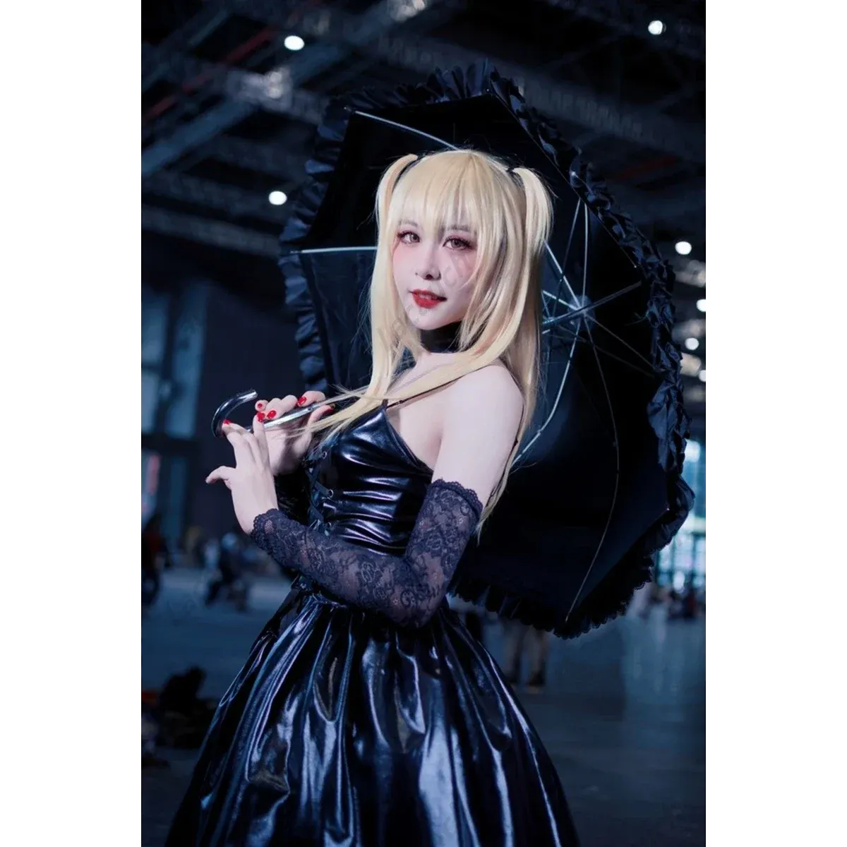 Misa Amane Gothic Cosplay Costume – Dress with Lace & Accessories - All Dresses - Cosplay - 8