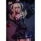 Misa Amane Gothic Cosplay Costume – Dress with Lace & Accessories - All Dresses - Cosplay - 6