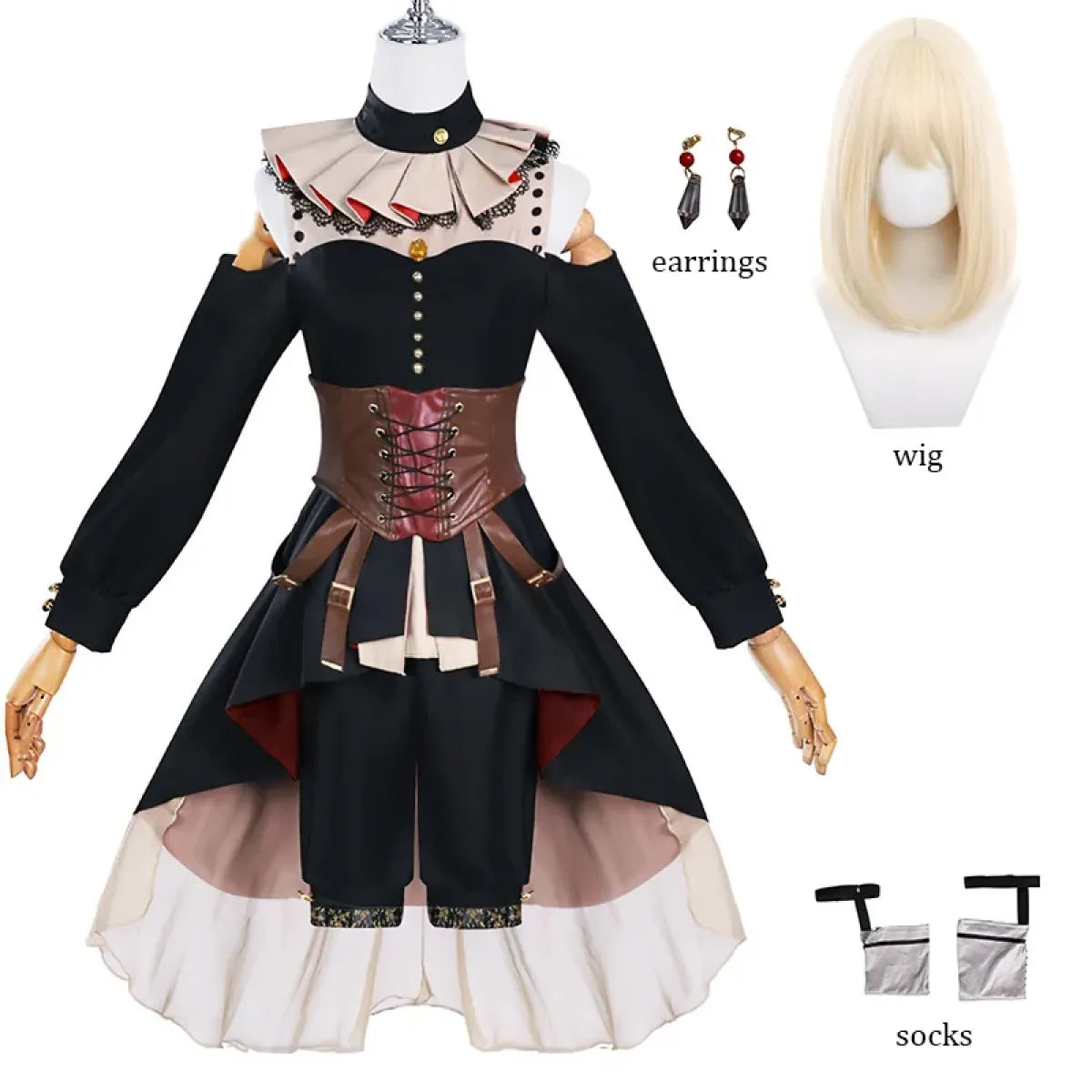 Misumi Uika Ave Mujica Cosplay Costume Set - Cosplay - 1