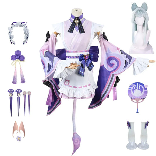 Mizuki Yumemizuki Genshin Impact Cosplay Costume Set - Dresses - Cosplay - 1