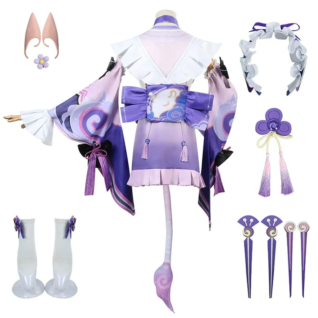 Mizuki Yumemizuki Genshin Impact Cosplay Costume Set - Dresses - Cosplay - 3