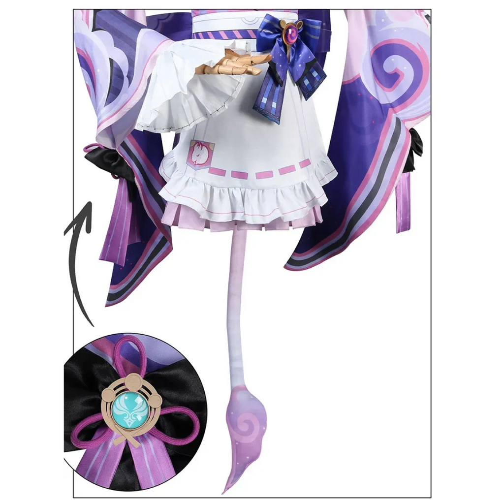 Mizuki Yumemizuki Genshin Impact Cosplay Costume Set - Dresses - Cosplay - 7