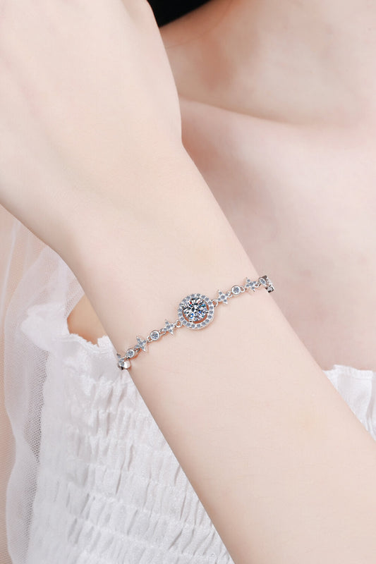 Adored Show You The Way Moissanite Bracelet - Silver / One Size - Women’s Jewelry - Bracelets - 2 - 2024