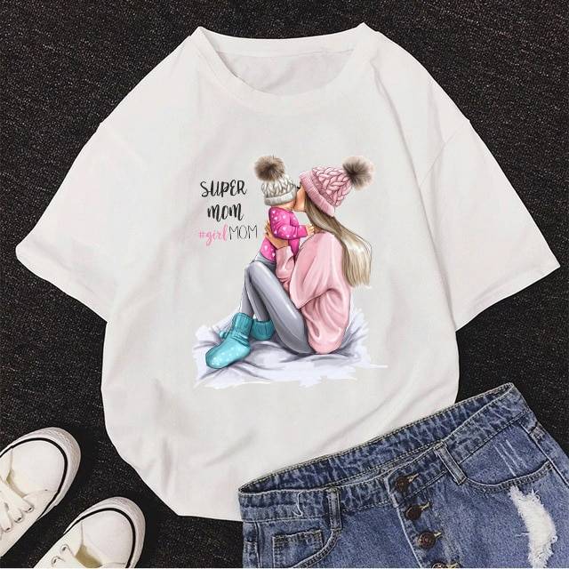 Mom T-Shirts - WTQ0229-girl / S - T-Shirts - Shirts & Tops - 26 - 2024