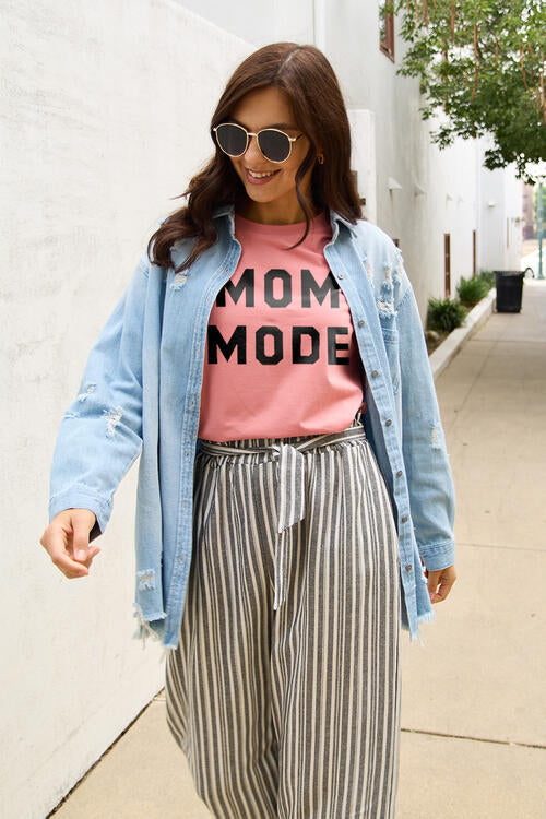 MOM MODE Short Sleeve T-Shirt - T-Shirts - Shirts & Tops - 2 - 2024