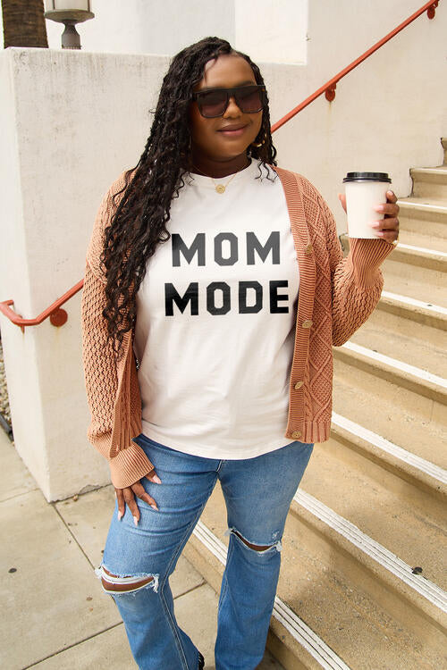 MOM MODE Short Sleeve T-Shirt - White / S - T-Shirts - Shirts & Tops - 4 - 2024