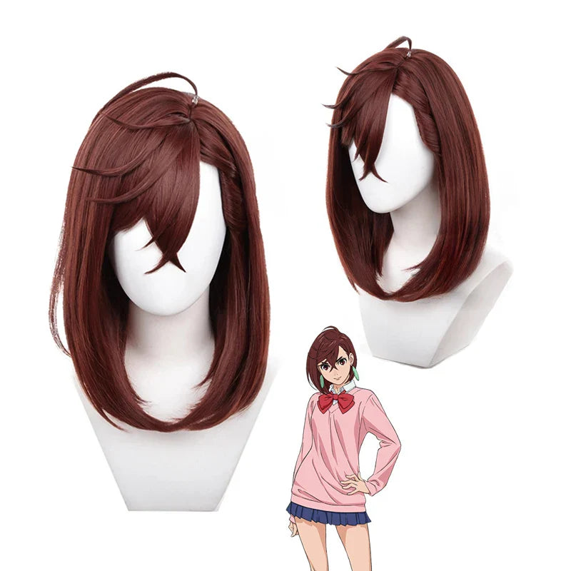 Momo Ayase Cosplay Costume – Dandadan School Uniform with Earrings - S / Wig Only(one size) - Anime - Costume Dresses