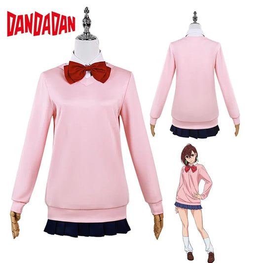 Momo Ayase Cosplay Costume – Dandadan School Uniform with Earrings - Anime - Costume Dresses - 2024 - 2 - Worldwide