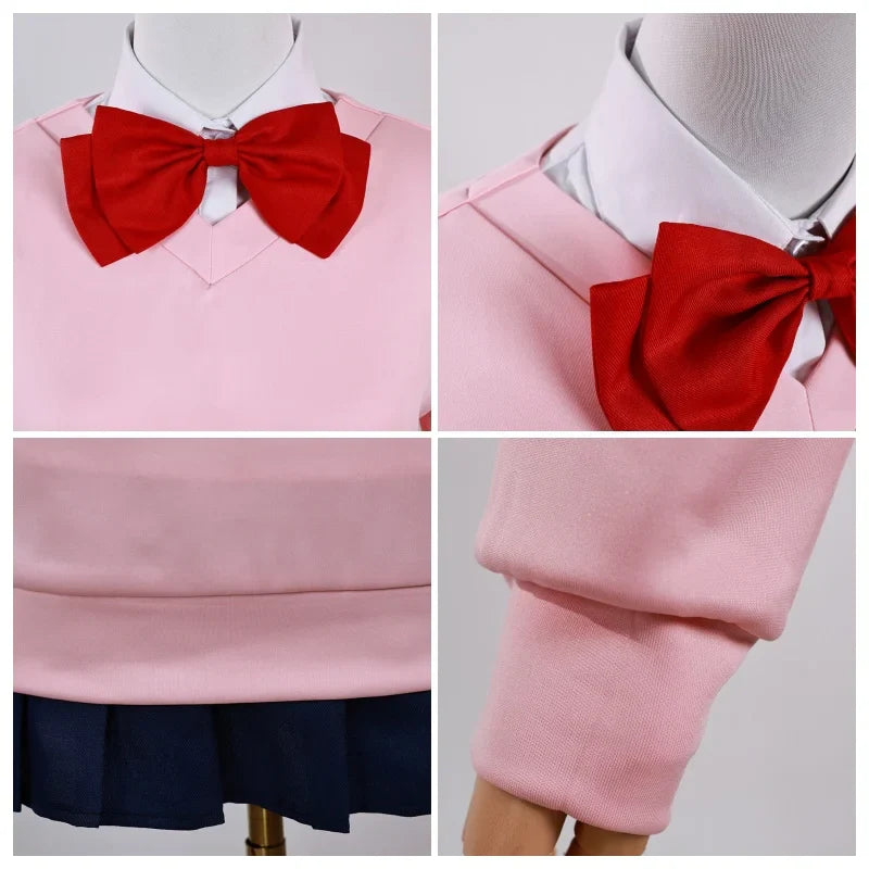 Momo Ayase Cosplay Costume – Dandadan School Uniform with Earrings - Anime - Costume Dresses - 2024 - 5 - Worldwide