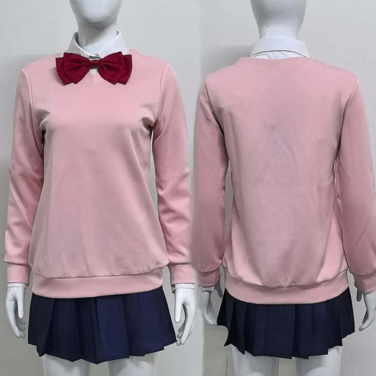 Momo Ayase Cosplay Costume – Dandadan School Uniform Set with Accessories - Anime - Sets - 3