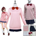 Momo Ayase Cosplay Costume – Dandadan School Uniform Set with Accessories - Anime - Sets - 1