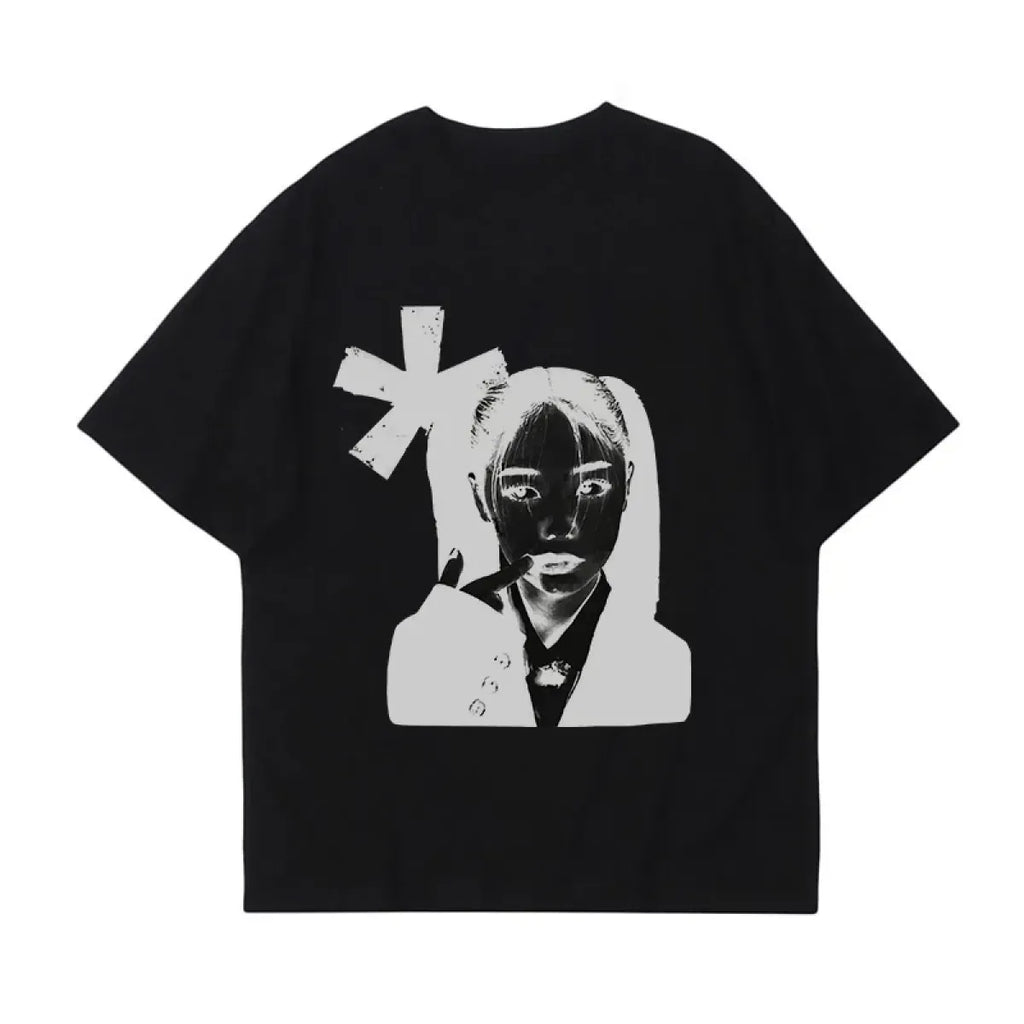 Monochrome Mystique Tee - T-Shirts - 2