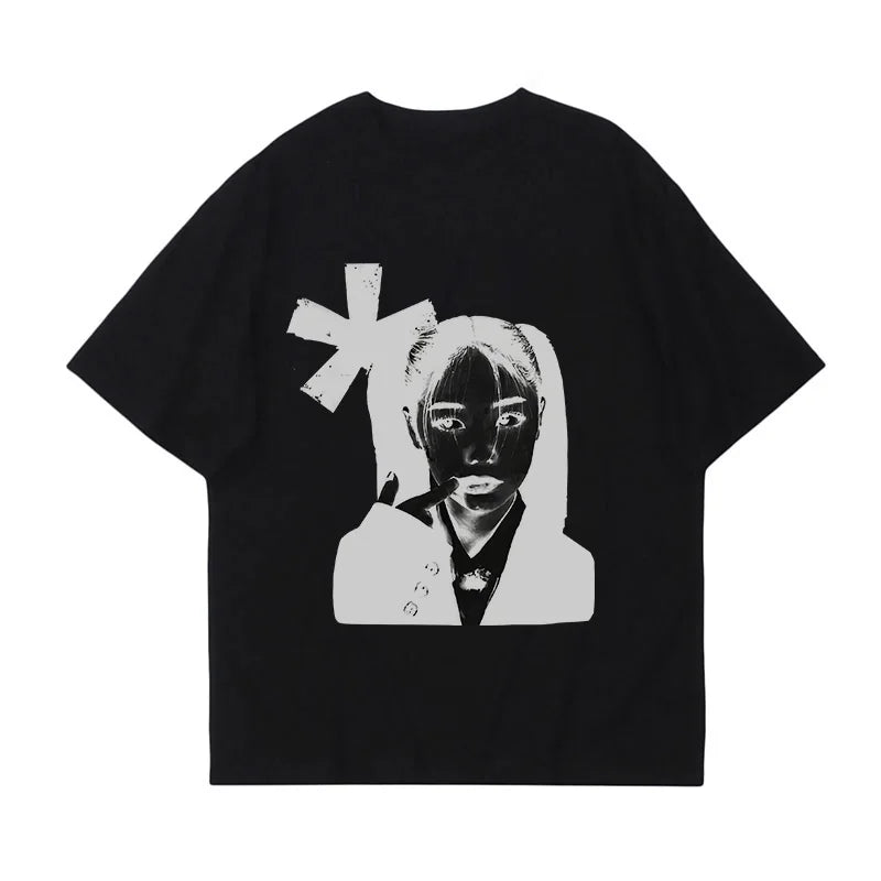 Monochrome Mystique Tee - Black / S - T-Shirts - Shirts & Tops - 2 - 2024