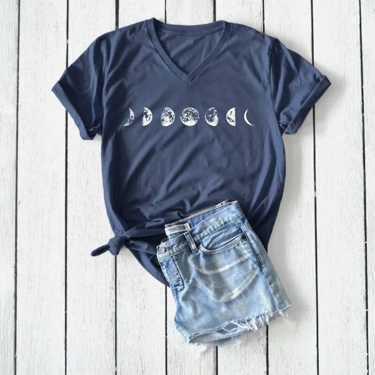 Moon Phase T-Shirt - T-Shirts - 9