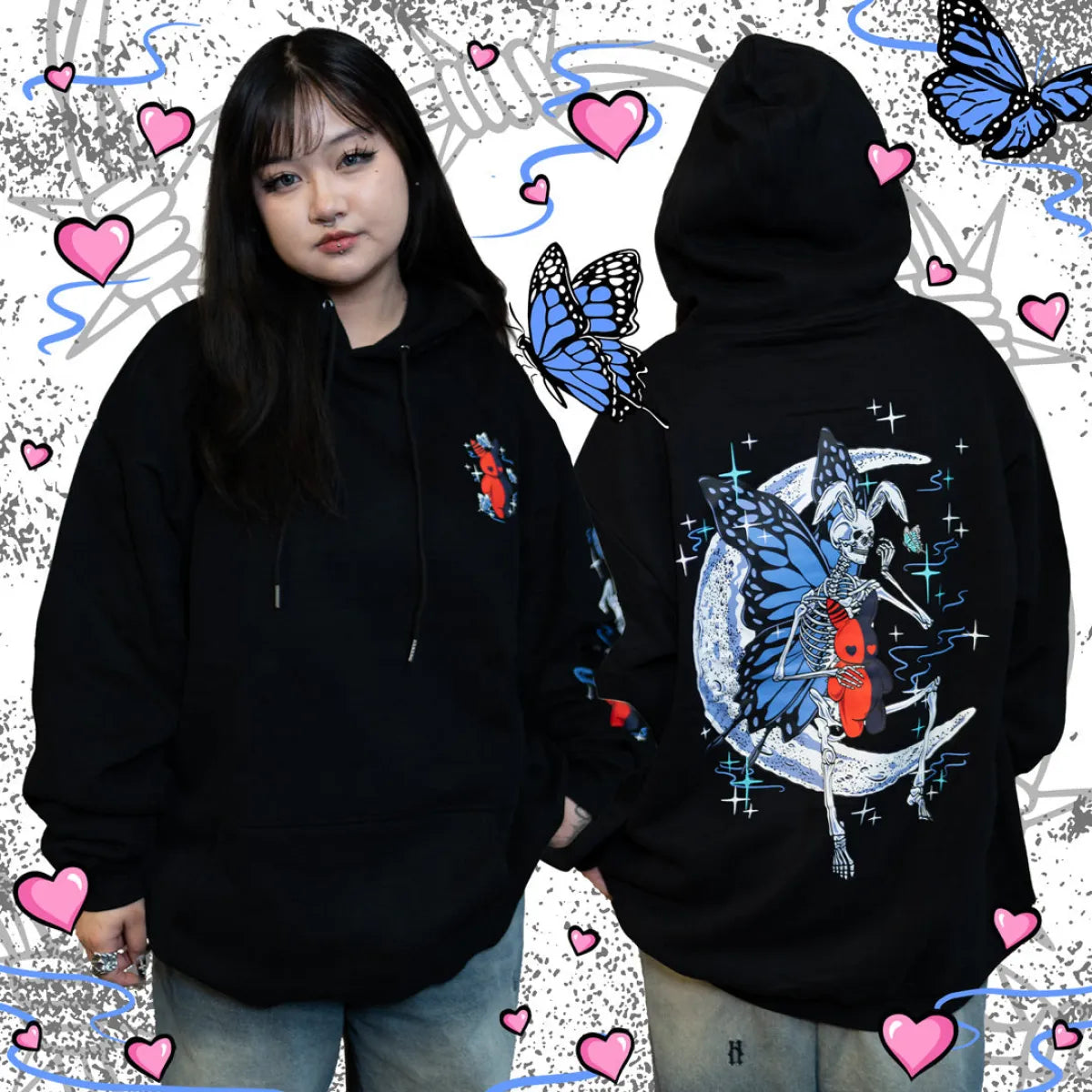 Moon Rabbit Hoodie - Hoodies & Sweatshirts - Hoodie - 5