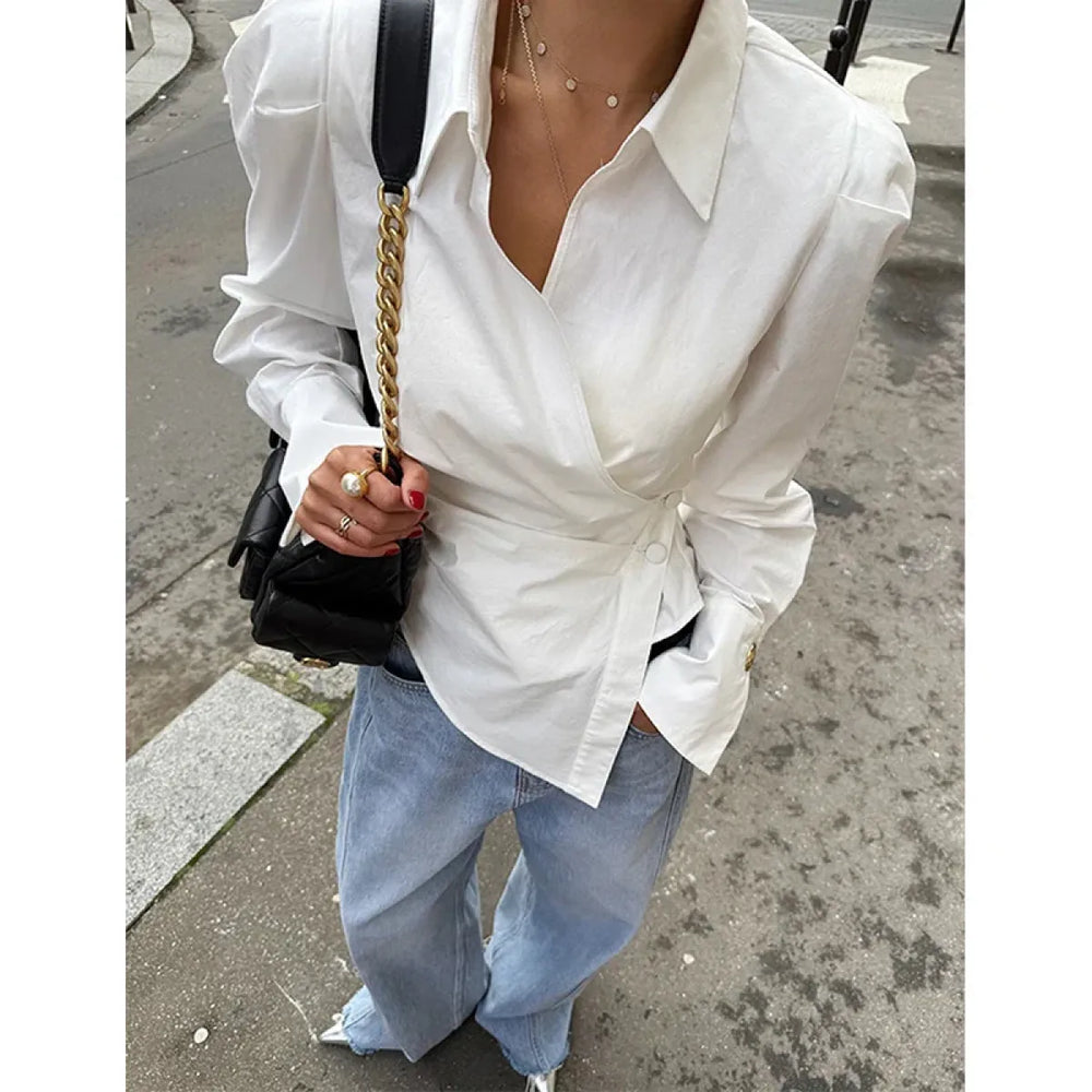 Mori Girl Irregular Blouse - Women’s Clothing & Accessories - Shirts & Blouses - 1