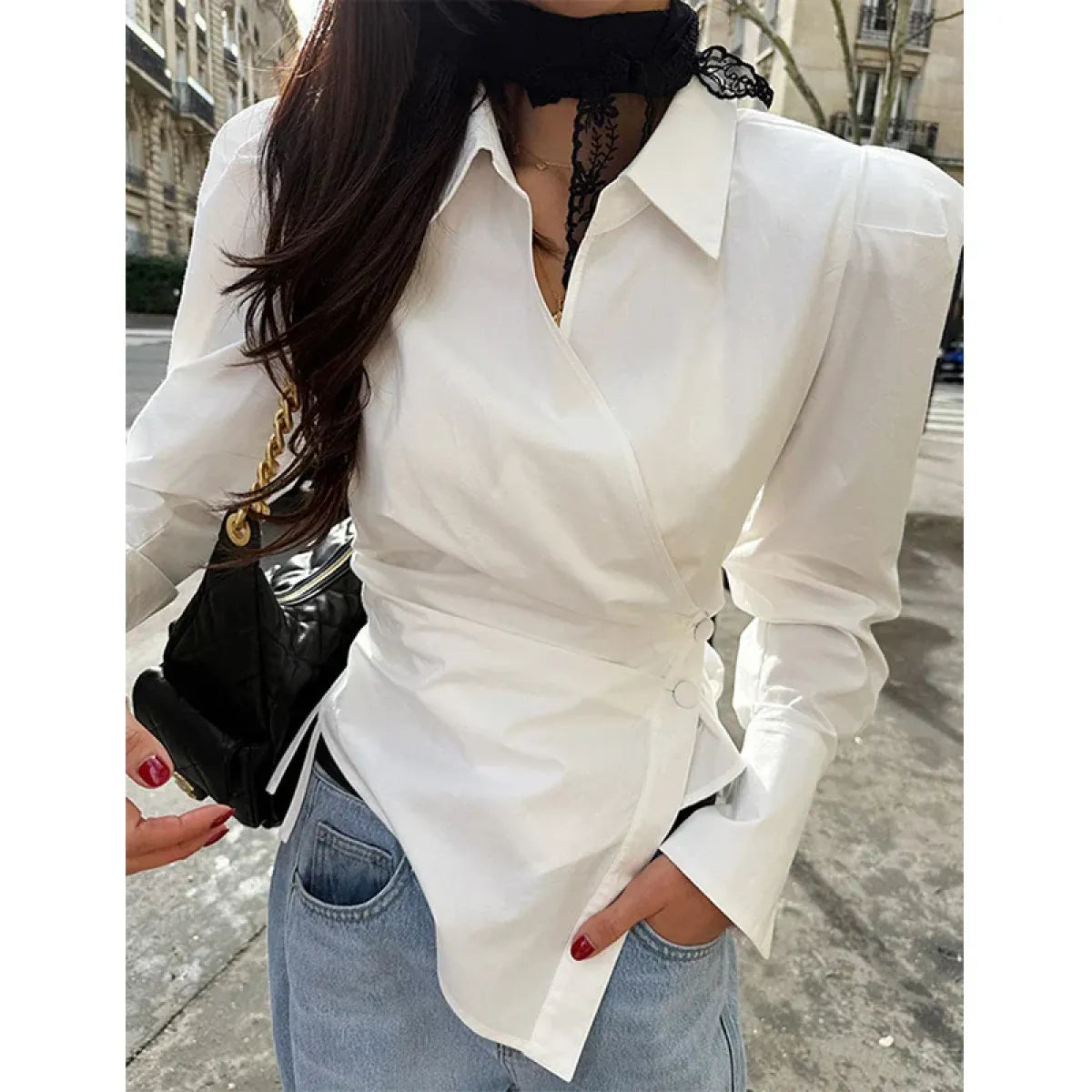 Mori Girl Irregular Blouse - Women’s Clothing & Accessories - Shirts & Blouses - 5