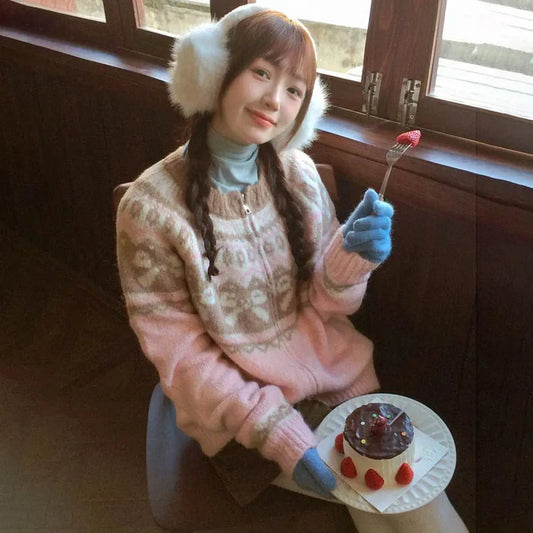 Mori Girl Vintage Knit Cardigan - Women’s Clothing & Accessories - Cardigans - 1