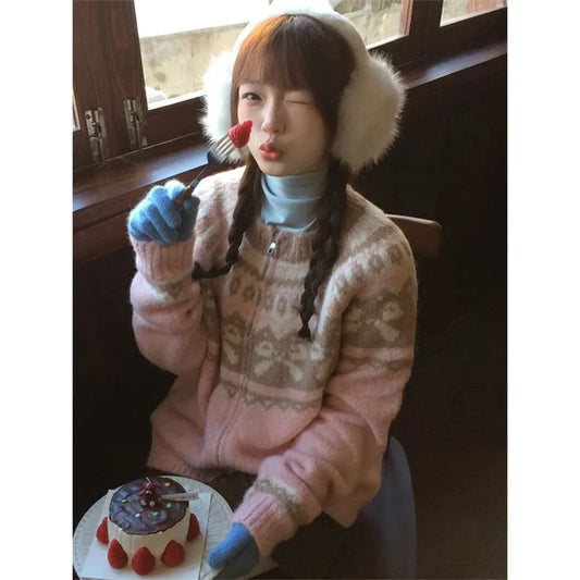 Mori Girl Vintage Knit Cardigan - Women’s Clothing & Accessories - Cardigans - 2