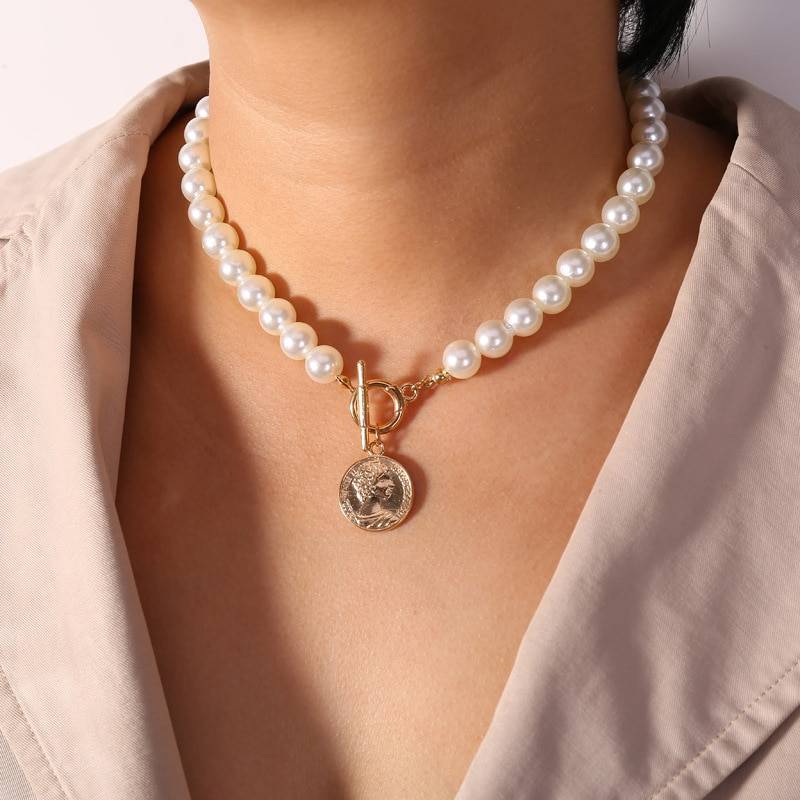 Multi-Layer Pearl Necklace - Women’s Jewelry - Necklaces - 1 - 2024