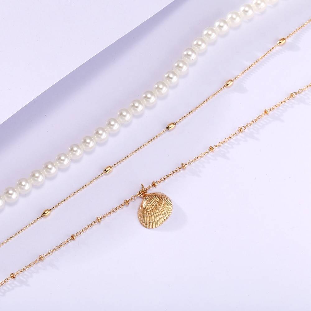 Multi-Layer Pearl Necklace - Women’s Jewelry - Necklaces - 10 - 2024