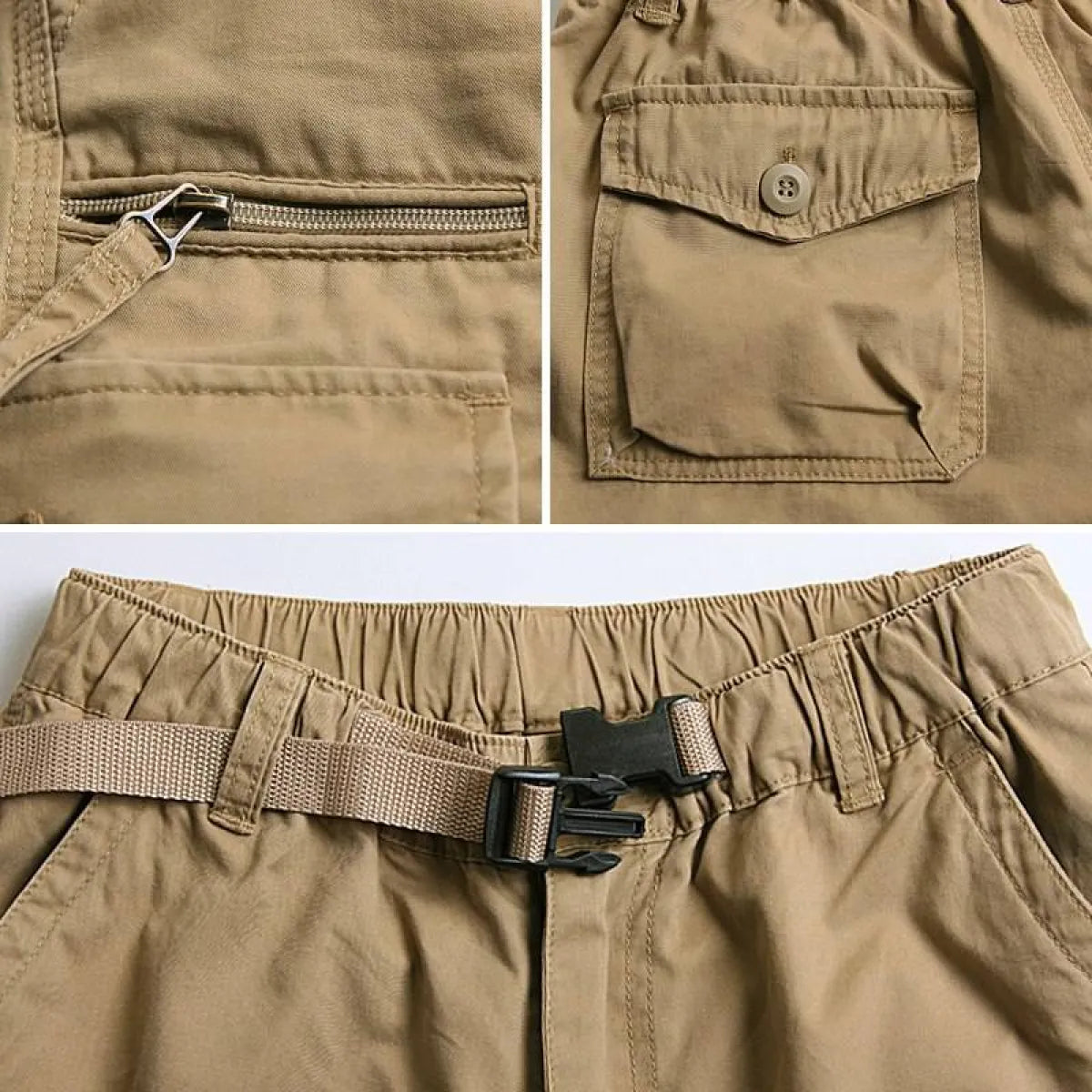 Multi Pocket Capris - Bottoms - 4