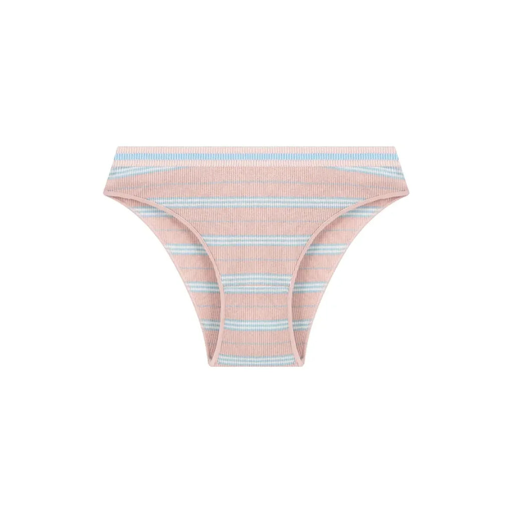 Multicolored Striped Cotton Panties - Women’s Clothing & Accessories - Panties - 5