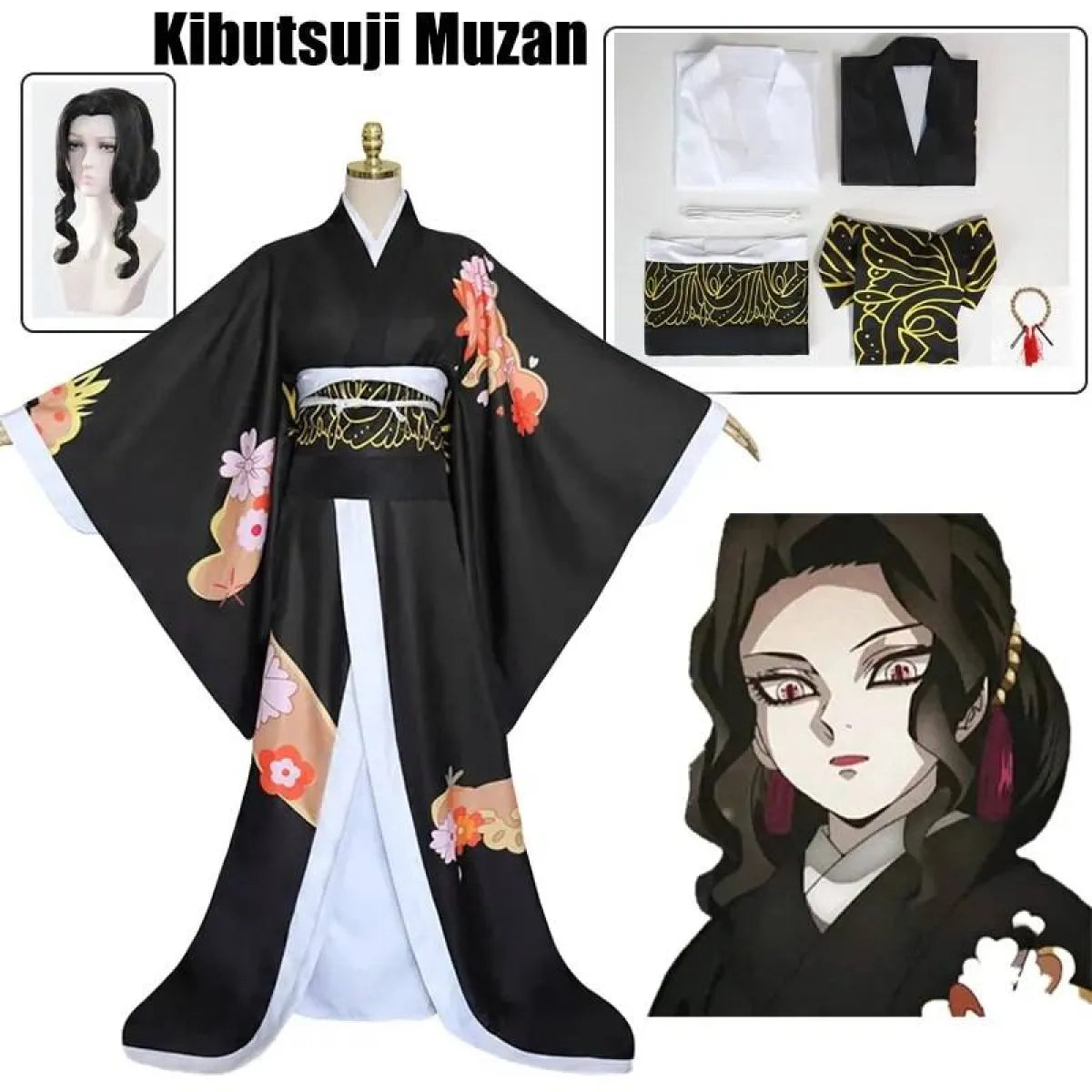 Muzan Kibutsuji Cosplay - Dresses - 17