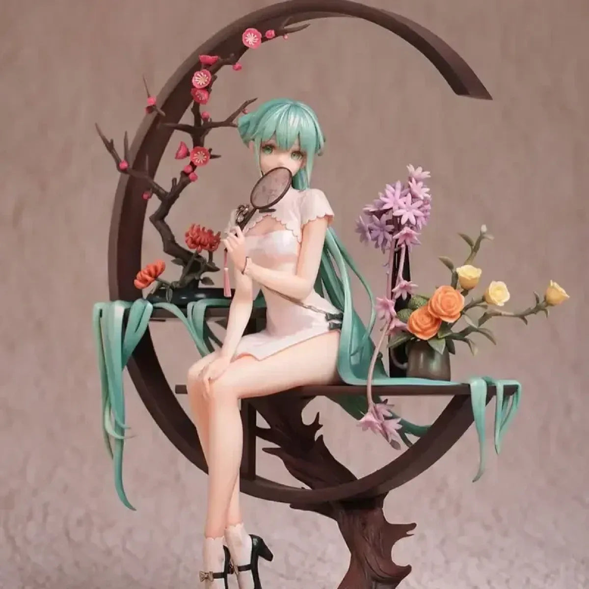 25cm Myethos Hatsune Miku Shaohua Cheongsam PVC Statue - Anime - 1