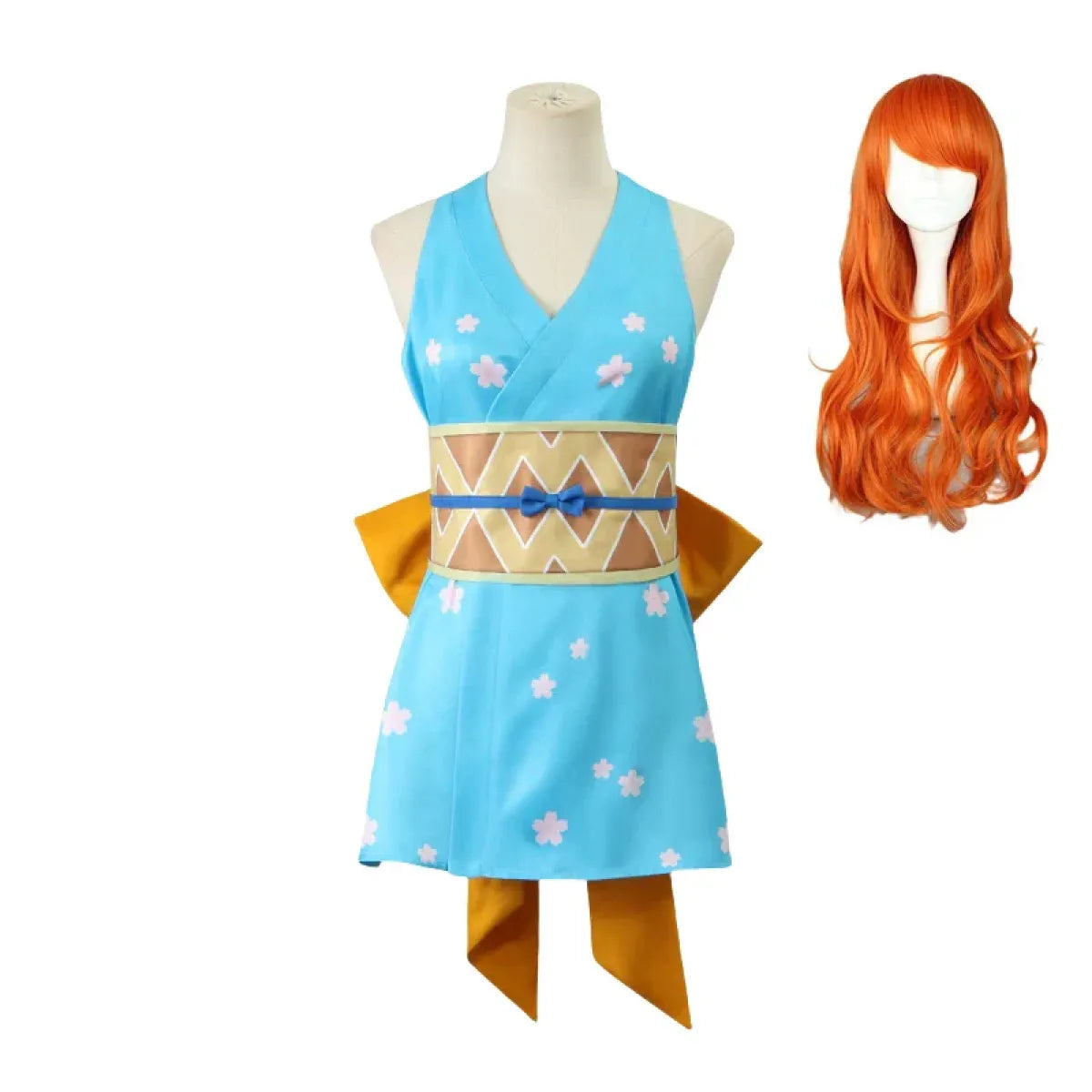Nami Kimono Cosplay Dress & Wig Set - All Dresses - Cosplay - 1