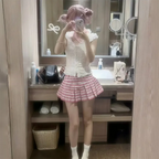 NANA Komatsu Cosplay Costume - Lolita Kawaii Pink Skirt Suit - Bottoms - 3