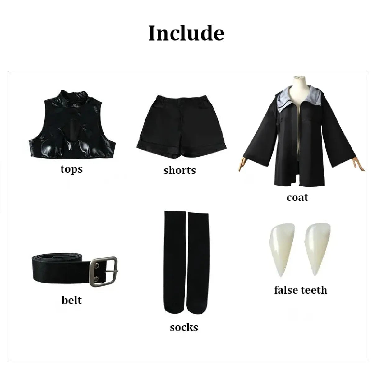 Nanakusa Nazuna Cosplay Costume – Call of the Night - Cosplay - Cosplay Outfit - 7